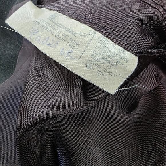 Brooks Brothers Blazer Mens 40 Long Gray Wool Blend 2 Button Jacket Vtg USA Made - Picture 5 of 16